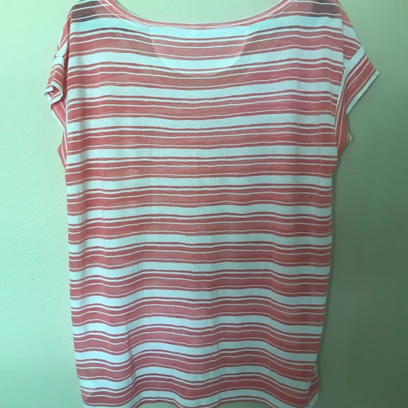 Calvin Klein Striped Performance Short Sleeve Tee - Picture 3 of 5